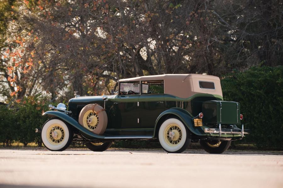  Auburn 8-100A Custom Dual Ratio Phaeton 1932 года  (фото 12 из 17)